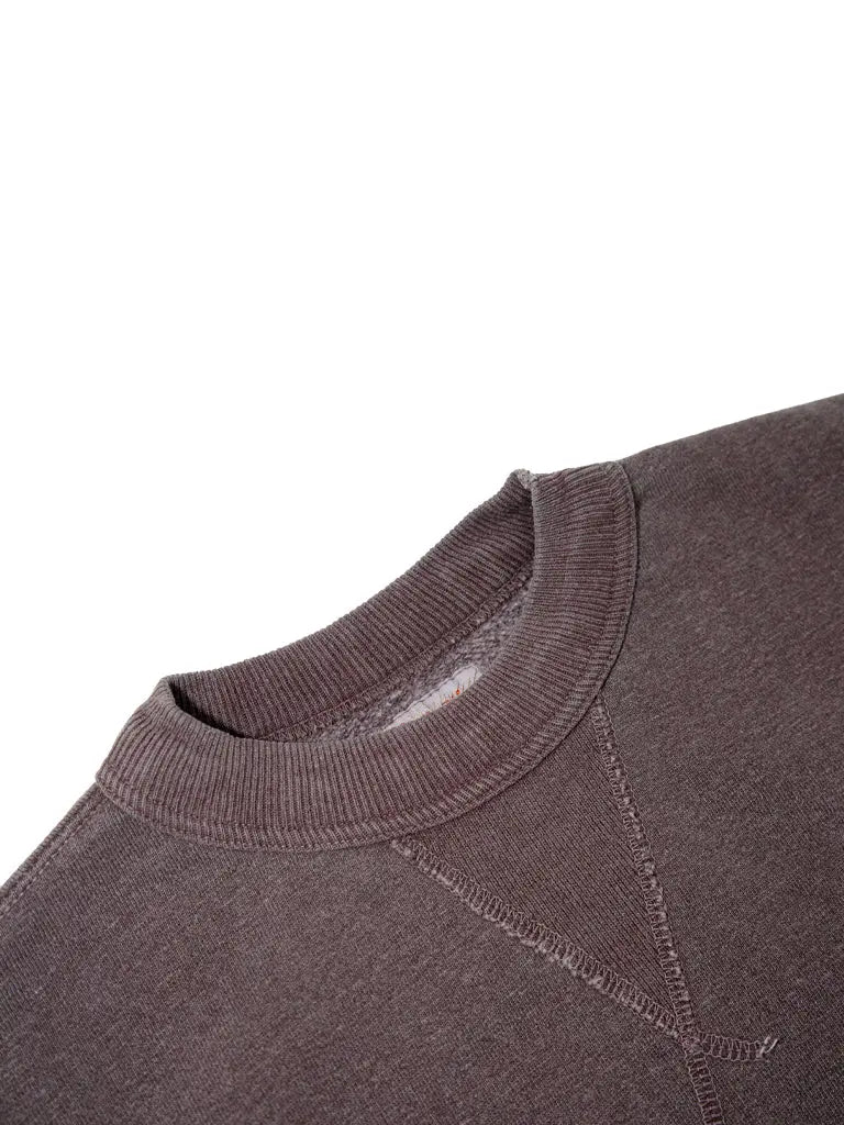 Laniakea Crew Neck- Pigment Dyed Raisin Sunray Sportswear