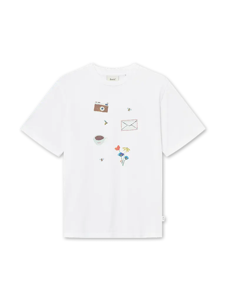 Things T-Shirt- White Forét