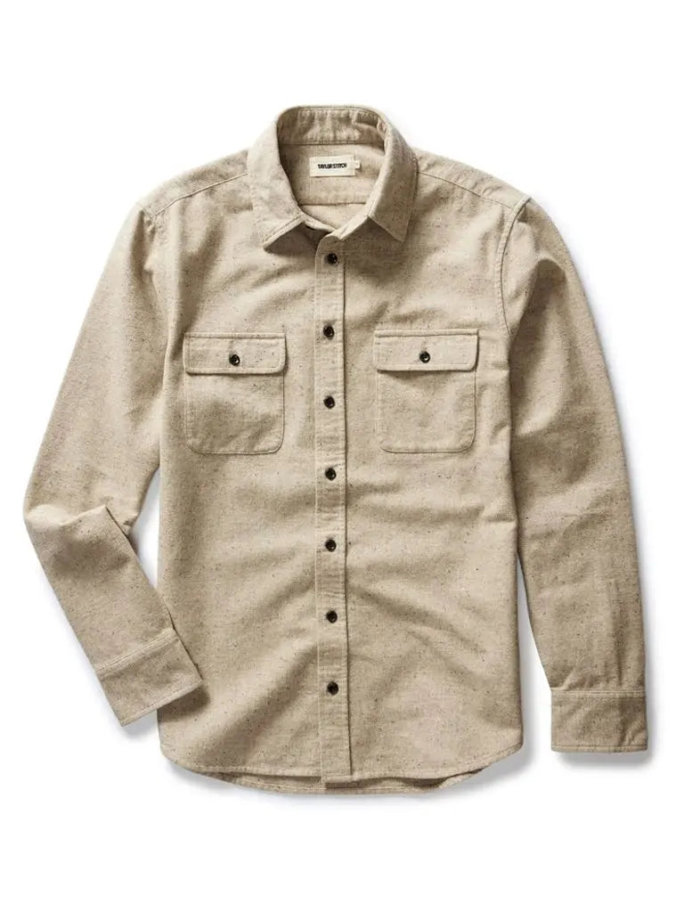 Yosemite Shirt- Oat Donelgal Taylor Stitch