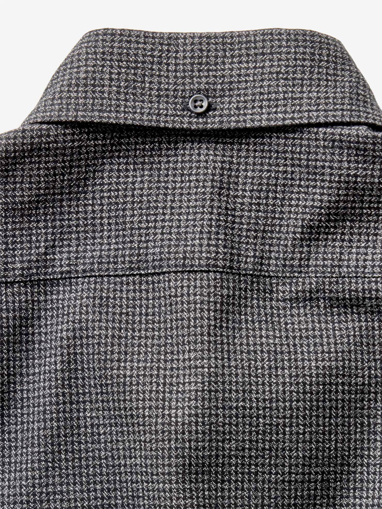 Jack Shirt- Coal Jaspe Check Oxford Taylor Stitch Shirts