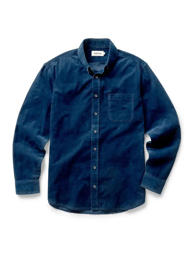 deres デレス Étoile Étoile shirt ネイビー 18th The Ledge Shirt in Dark Navy Twill | Taylor Stitch