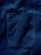 Jack Shirt- Heather Rinsed Indigo Pincord Taylor Stitch Shirts