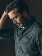 Jack Shirt- Heather Pine Pincord Taylor Stitch Shirts