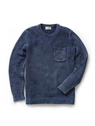 Crawford Crew Sweater- Washed Indigo Taylor Stitch Sweaters