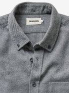 Jack Shirt- Charcoal Twist Waffle Taylor Stitch Shirts