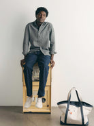 Jack Shirt- Charcoal Twist Waffle Taylor Stitch Shirts