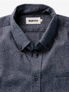 Jack Shirt- Dark Navy Houndstooth Taylor Stitch Shirts