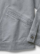 Shifter Jacket- Dark Grey Pigment Canvas Taylor Stitch Jackets