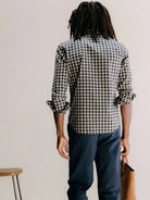 Jack Shirt- Deep Blue Plaid Taylor Stitch