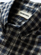 Jack Shirt- Deep Blue Plaid Taylor Stitch