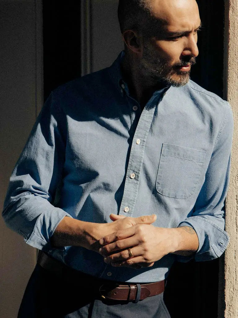 Jack Shirt- Washed Indigo Taylor Stitch