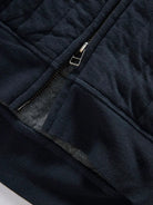 Après Zip Hoodie- Heather Midnight Quilted Jersey Taylor Stitch