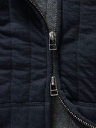 Après Zip Hoodie- Heather Midnight Quilted Jersey Taylor Stitch