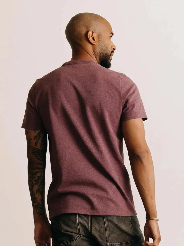 Heavy Bag Tee- Dried Cherry - Eames NW