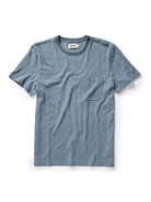 Organic Cotton Tee- Dyed Indigo Taylor Stitch