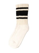 Mono Stripe Sock- Black American Trench