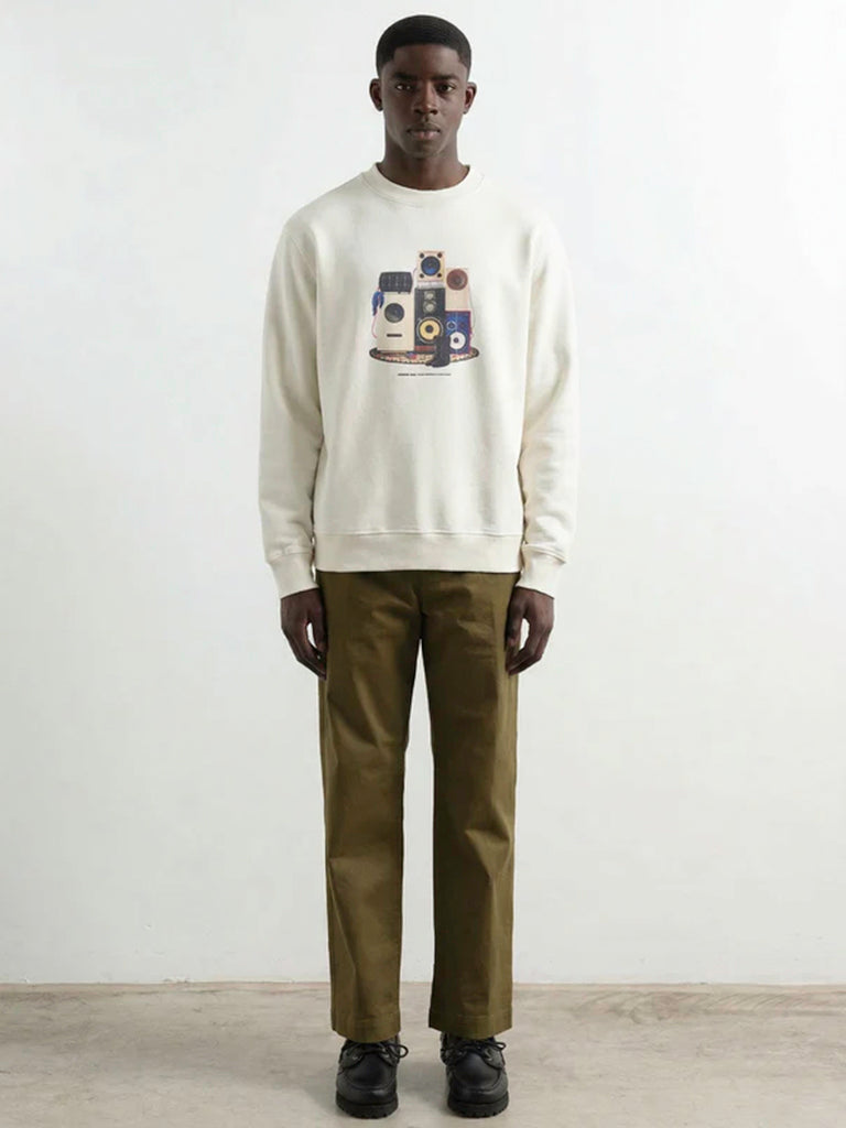 Sound System Sweater- Off White Edmmond Studios Sweaters