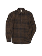 Ripper Shirt- Heritage Brown Plaid Hiroshi KATO Shirts