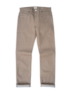 Hammer Straight- Army Beige Raw 14oz Selvedge Hiroshi Kato Denim