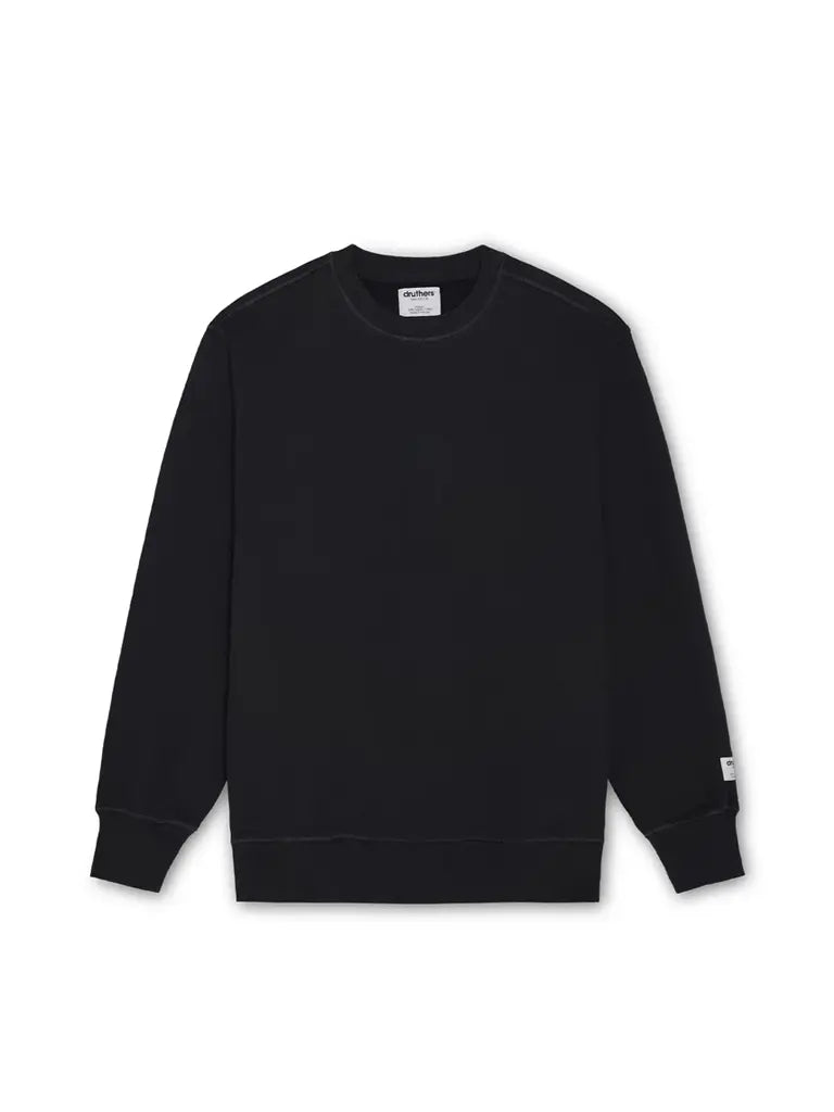 Heavyweight French Terry Crewneck- Caviar - Eames NW