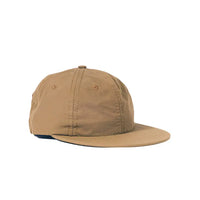 Nylon Twill Weather Cloth 6 Panel Cap- Khaki