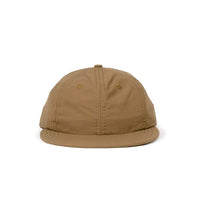 Nylon Twill Weather Cloth 6 Panel Cap- Khaki