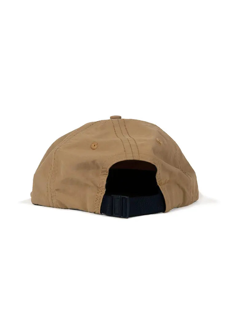 Nylon Twill Weather Cloth 6 Panel Cap- Khaki - Eames NW