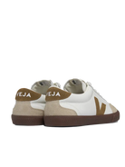 Volley Leather- White/Tent/Bark Veja