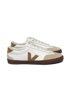 Volley Leather- White/Tent/Bark Veja