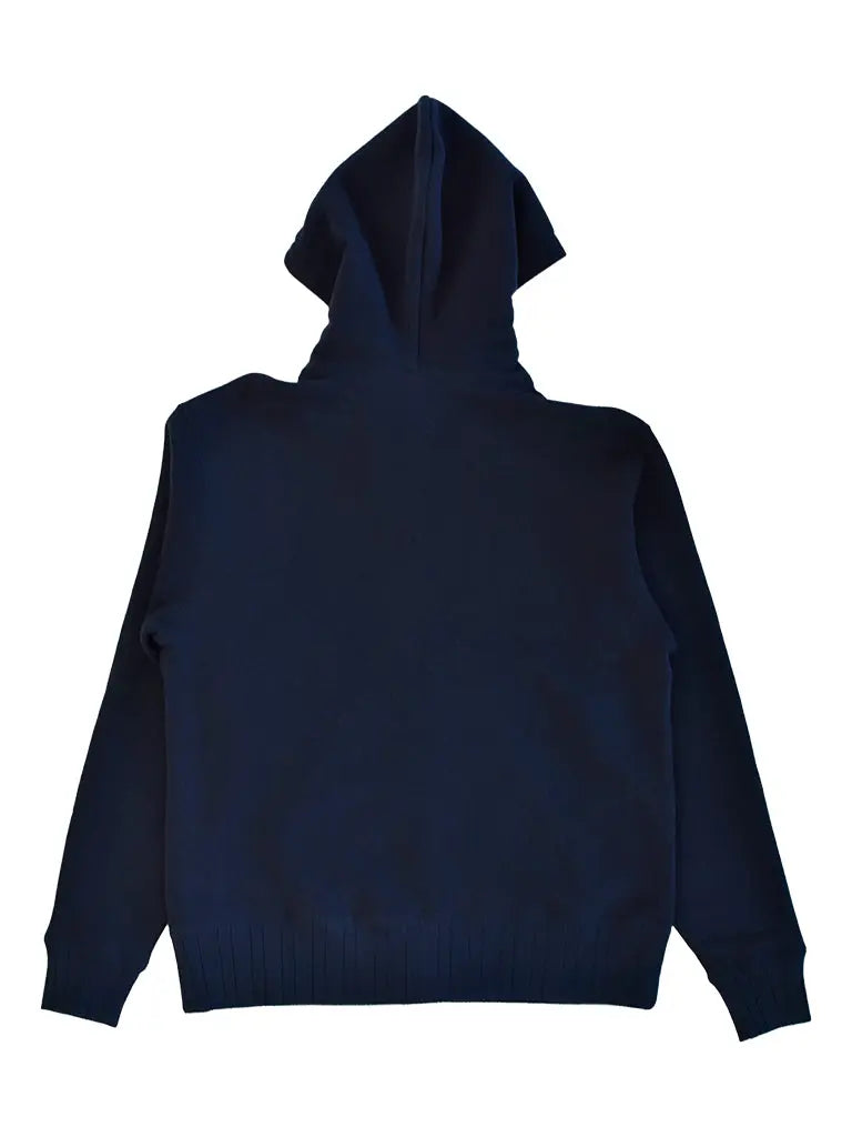 Made In Japan Tubular Zip Hoodie- Navy - Eames NW