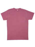 Pigment Dyed Crew Pocket Tee- Regal Purple Velva Sheen