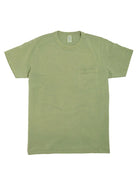Pigment Dyed Crew Pocket Tee- Spruce Velva Sheen