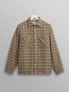 Whiting Shirt- Mercer Check Khaki - Eames NW