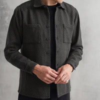 Whiting Shirt Stepney- Black/Khaki