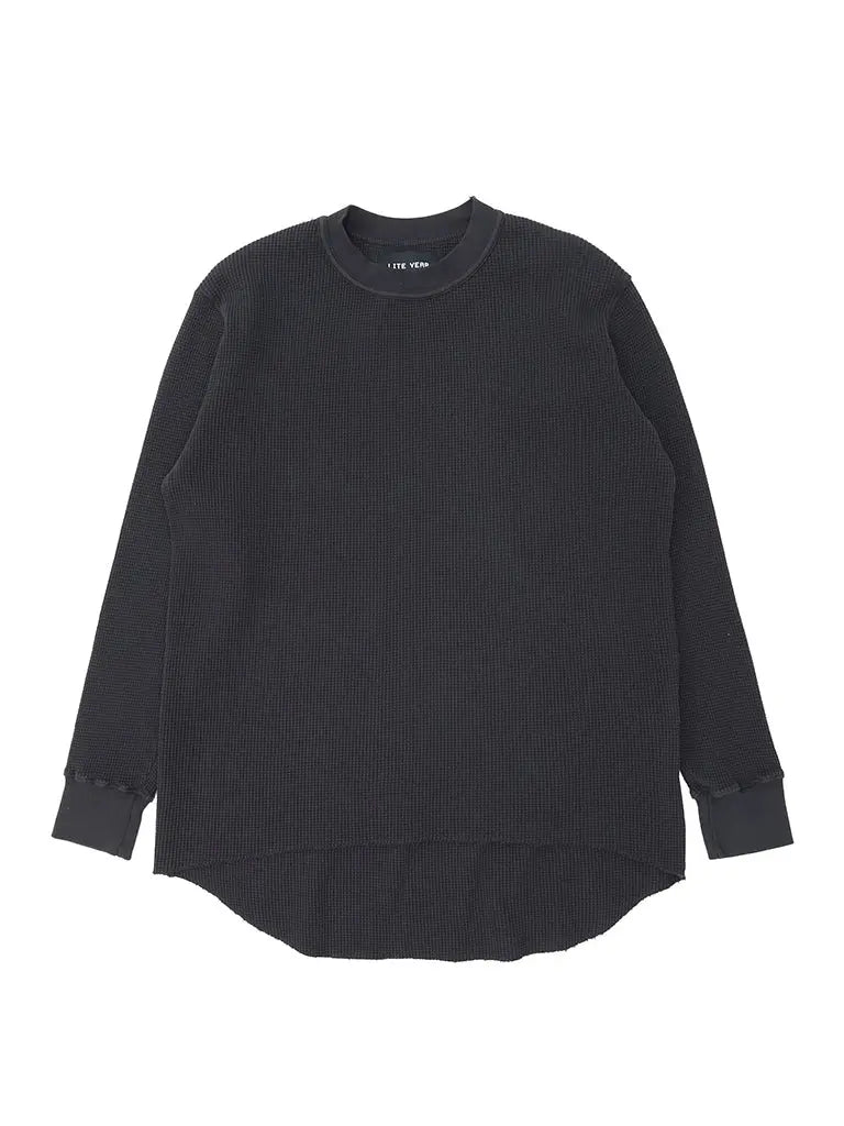 Long Sleeve Thermal- Washed Black