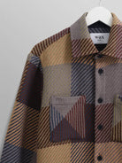 Whiting Shirt- Multicolor Square Check Wax London