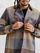 Whiting Shirt- Multicolor Square Check Wax London