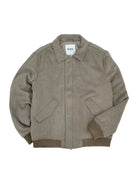 Knoll Bomber Jacket- Natural Wool Wax London