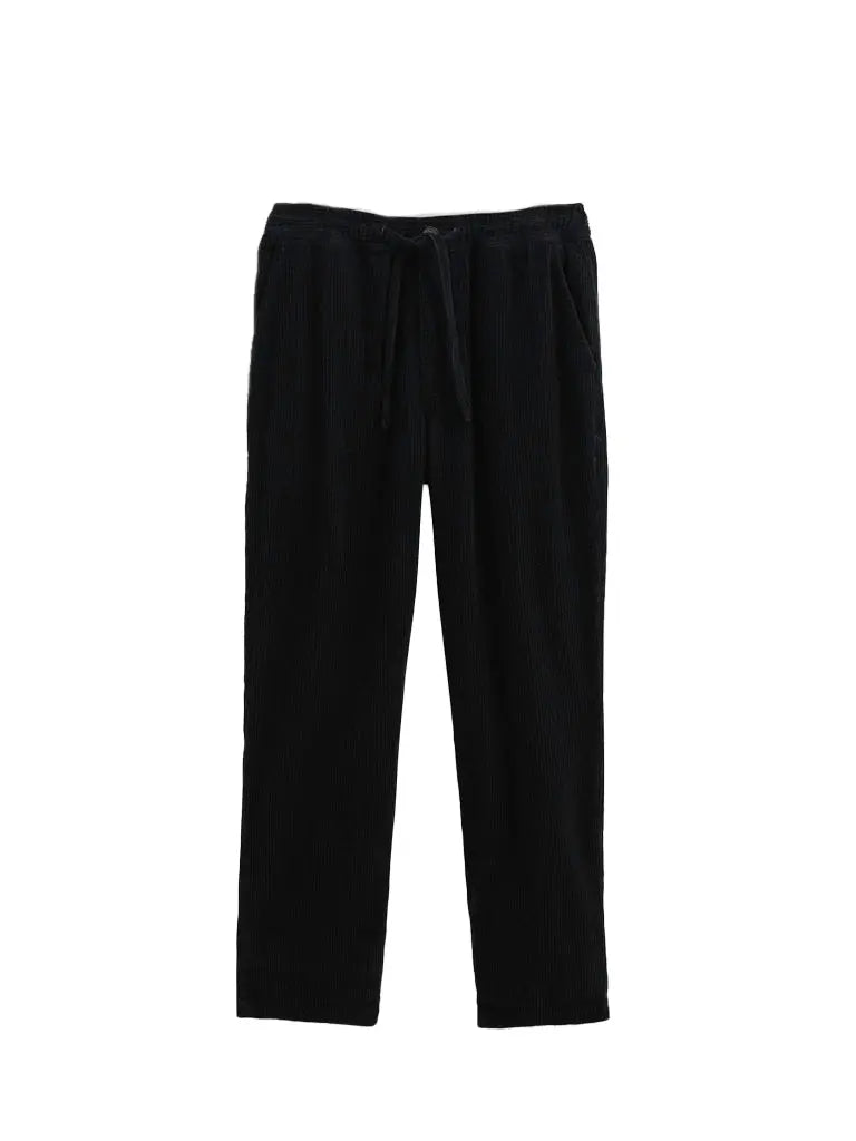 Kyle Trousers- Navy Jumbo Cord Wax London