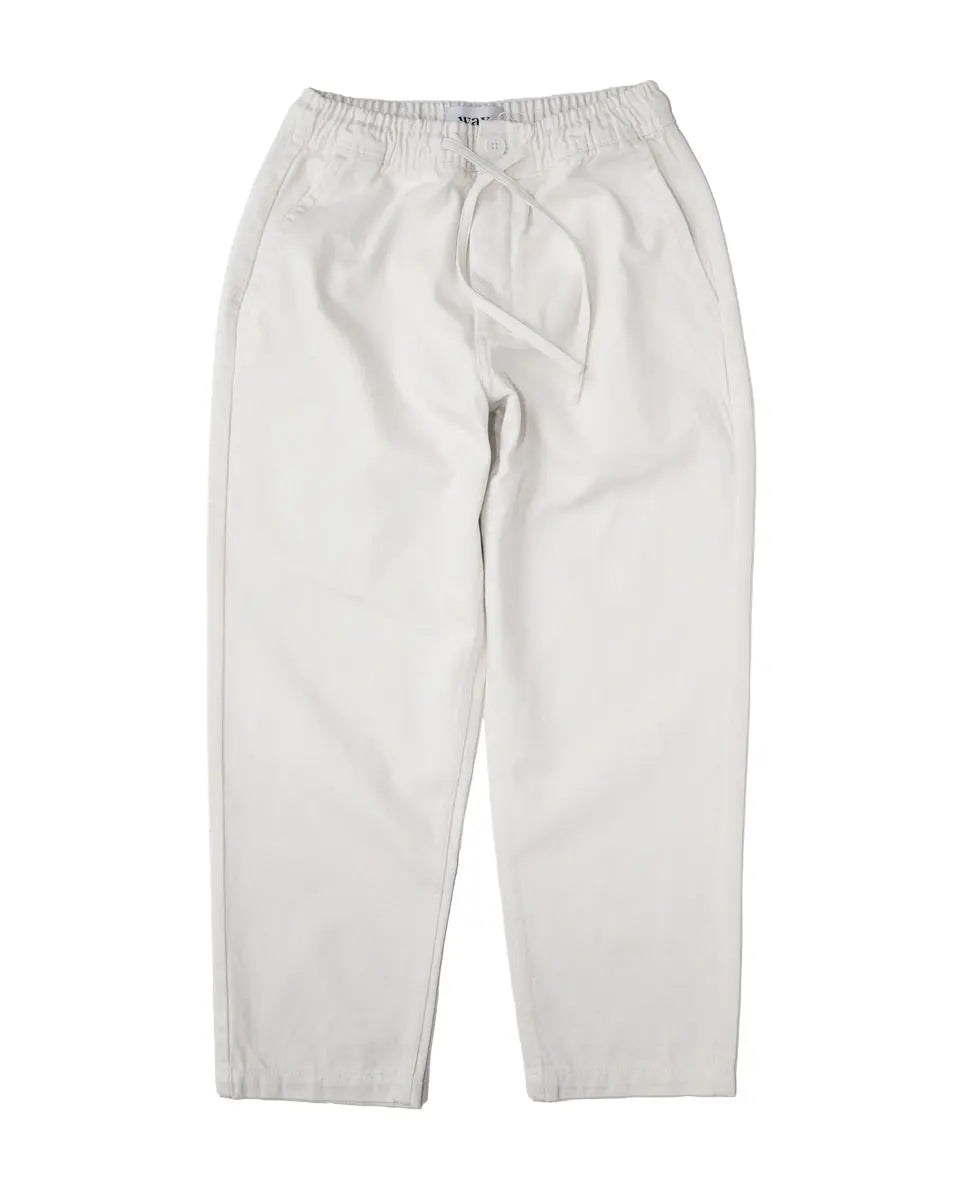 Kurt Trousers- Twill Light Off White - Eames NW