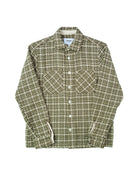 Whiting Shirt- Mercer Check Khaki - Eames NW