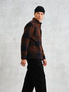 Whiting- Multicolour Check Mohair Overshirt Wax London