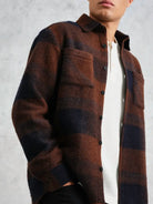 Whiting- Multicolour Check Mohair Overshirt Wax London