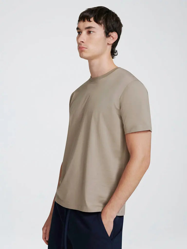 Crew Neck T Shirt- Dune - Eames NW