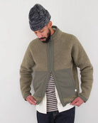 Signal Fleece- Olive Wool - Eames NW