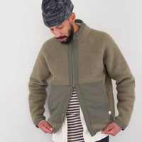 Signal Fleece- Olive Wool