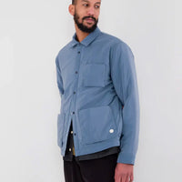 Wadded Assembly Jacket- Soft Blue