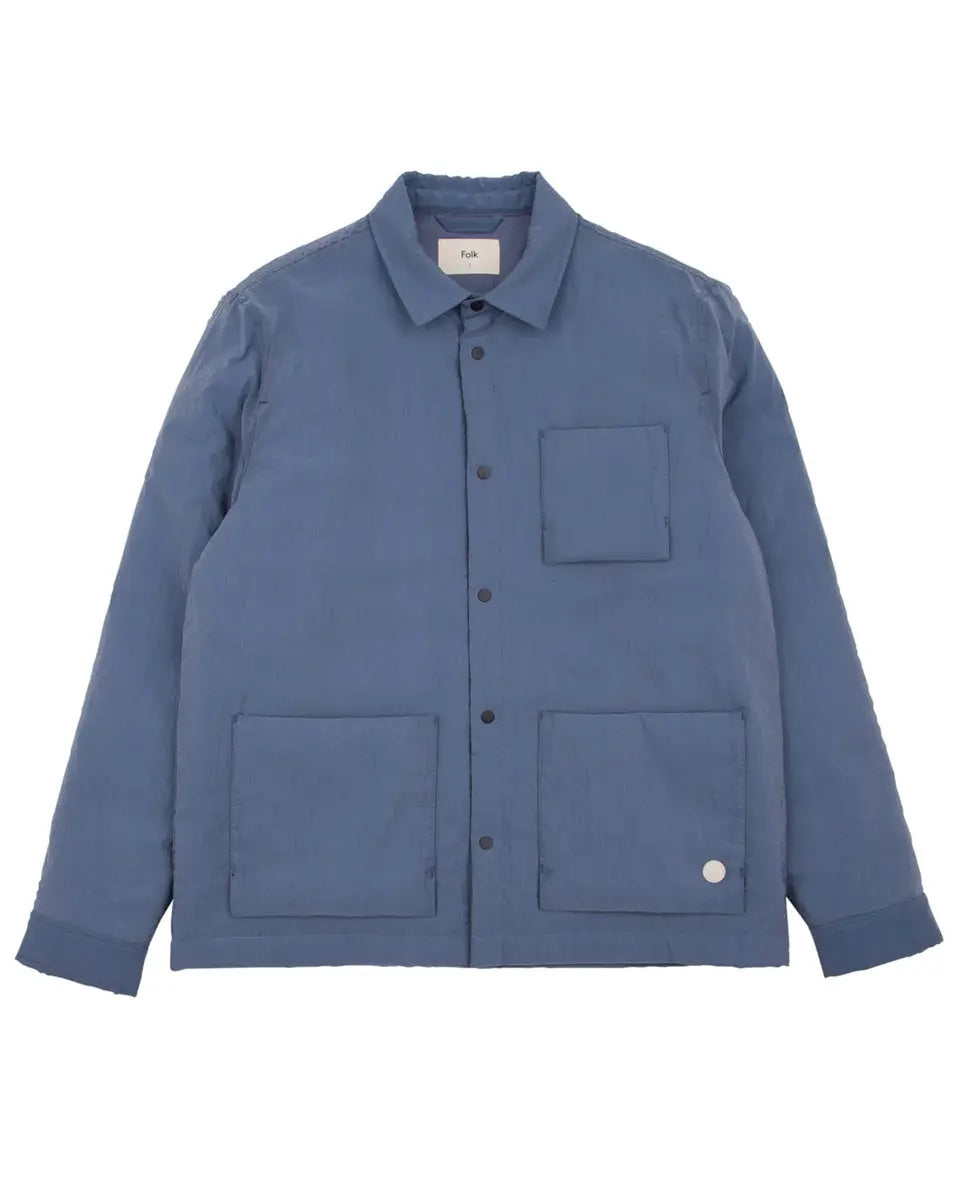 Wadded Assembly Jacket- Soft Blue - Eames NW