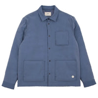 Wadded Assembly Jacket- Soft Blue