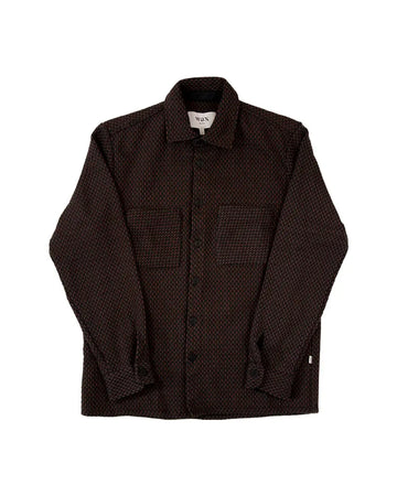 Whiting Shirt Stepney- Black/Brown